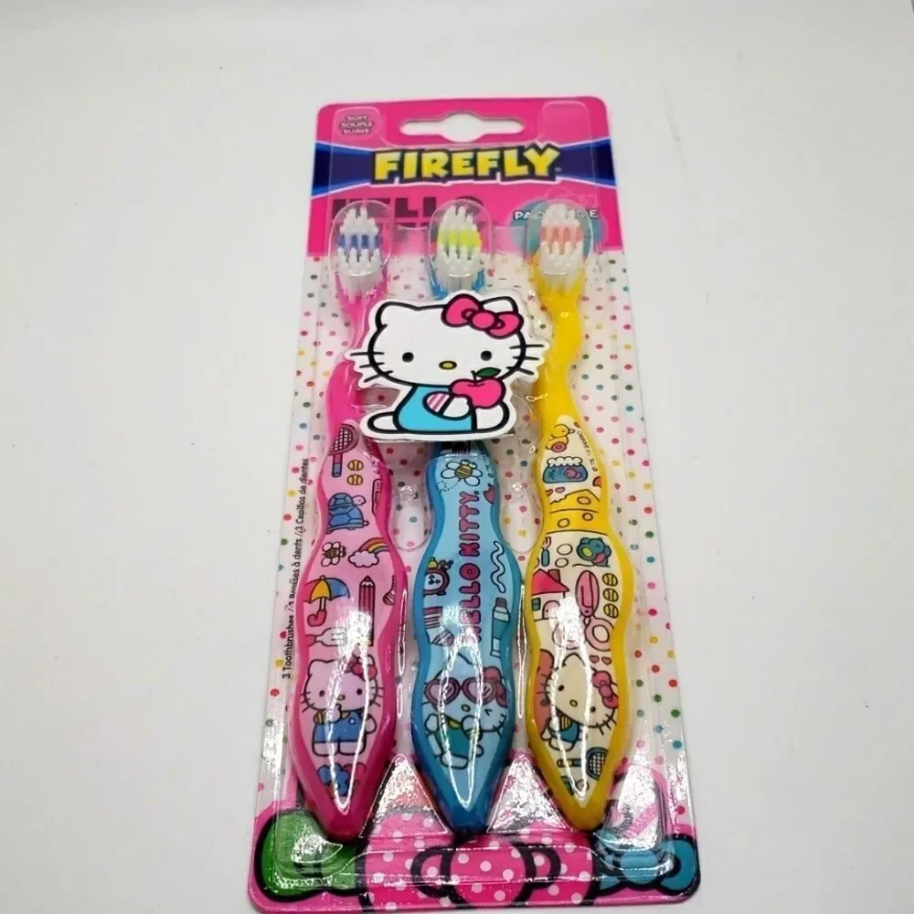 Hello Kitty toothbrush 3 pack